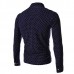 Mens Slim Fit Casual Wave Point Long Sleeve T Shirts Mens Slim Fit Casual Wave Point Long Sleeve T Shirts