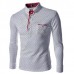 Mens Slim Fit Casual Wave Point Long Sleeve T Shirts Mens Slim Fit Casual Wave Point Long Sleeve T Shirts