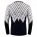 Men Winter Knitting Polyester Round Collar Triangle Long Sleeve Warm Pullover Sweater Men Winter Knitting Polyester Round Collar Triangle Long Sleeve Warm Pullover Sweater
