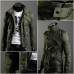 Men's Military Style Stand Collar Winter Jacket Slim Fit Fashion Coat Men's Military Style Stand Collar Winter Jacket Slim Fit Fashion Coat