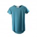 Long Mens Spring Summer Cotton Essential Basic Tshirts Short Sleeved T-shirts Long Mens Spring Summer Cotton Essential Basic Tshirts Short Sleeved T-shirts