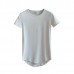 Long Mens Spring Summer Cotton Essential Basic Tshirts Short Sleeved T-shirts Long Mens Spring Summer Cotton Essential Basic Tshirts Short Sleeved T-shirts