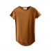 Long Mens Spring Summer Cotton Essential Basic Tshirts Short Sleeved T-shirts Long Mens Spring Summer Cotton Essential Basic Tshirts Short Sleeved T-shirts