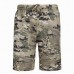 Mens Camouflage Printed Elastic Waist Loose Fit Beach Shorts With Drawstring Mens Camouflage Printed Elastic Waist Loose Fit Beach Shorts With Drawstring