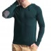 Casual Hooded Knitted Sweatshirt Pure Color Men Pullover Sweater Sport Tops Casual Hooded Knitted Sweatshirt Pure Color Men Pullover Sweater Sport Tops
