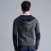 Casual Hooded Knitted Sweatshirt Pure Color Men Pullover Sweater Sport Tops Casual Hooded Knitted Sweatshirt Pure Color Men Pullover Sweater Sport Tops
