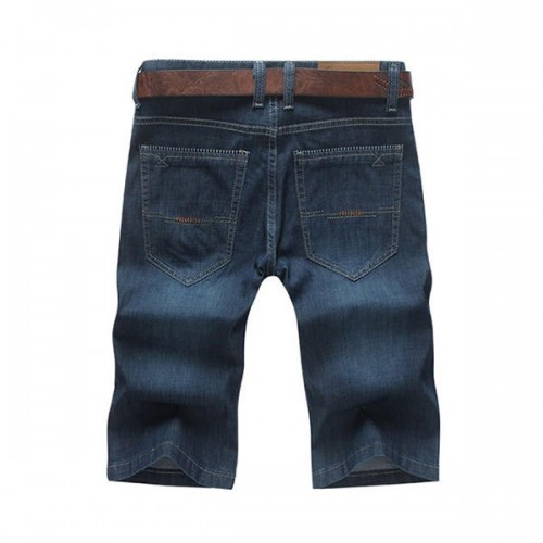 Summer Blue Jeans Straight Cut Fashion Men's Shorts Size 34-46 Summer Blue Jeans Straight Cut Fashion Men's Shorts Size 34-46