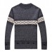 Mens Fashion Winter Spell Color Sweater O-neck Collar Casual Pullover Knitwear Mens Fashion Winter Spell Color Sweater O-neck Collar Casual Pullover Knitwear