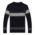 Mens Fashion Winter Spell Color Sweater O-neck Collar Casual Pullover Knitwear Mens Fashion Winter Spell Color Sweater O-neck Collar Casual Pullover Knitwear