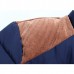 Mens Stand Collar Coat Fashion Casual Slim Fit Stitching Polyester Thick Jacket Mens Stand Collar Coat Fashion Casual Slim Fit Stitching Polyester Thick Jacket