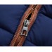 Mens Stand Collar Coat Fashion Casual Slim Fit Stitching Polyester Thick Jacket Mens Stand Collar Coat Fashion Casual Slim Fit Stitching Polyester Thick Jacket
