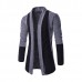Autumm Fashion Cardigan Sweater Mens Casual Trends Knitwear Stitching Solid Color Cardigan Autumm Fashion Cardigan Sweater Mens Casual Trends Knitwear Stitching Solid Color Cardigan