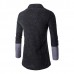 Autumm Fashion Cardigan Sweater Mens Casual Trends Knitwear Stitching Solid Color Cardigan Autumm Fashion Cardigan Sweater Mens Casual Trends Knitwear Stitching Solid Color Cardigan