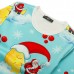 Santa Claus Printed Sweater Mens Casual Loose Cartoon Personality Pullover Sweaters Santa Claus Printed Sweater Mens Casual Loose Cartoon Personality Pullover Sweaters