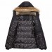 Mens Winter Fur Collar Detachable Hood Thick Warm Padded Jacket Parka Mens Winter Fur Collar Detachable Hood Thick Warm Padded Jacket Parka