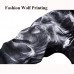 Mens Fashion Wolf Printing Black Straight Leg Denim Long Pants Jeans US Size 30-40 Mens Fashion Wolf Printing Black Straight Leg Denim Long Pants Jeans US Size 30-40