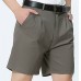Middle Aged Mens Business Casual Golf Shorts Summer Cotton Knee Length Suit Shorts Pants Middle Aged Mens Business Casual Golf Shorts Summer Cotton Knee Length Suit Shorts Pants