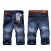 Summer Casual Straight Leg Thin Cotton Short Multi Pockets Jeans for Men Summer Casual Straight Leg Thin Cotton Short Multi Pockets Jeans for Men