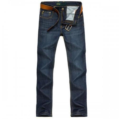 Casual Business Straight Leg Spring Summer Cotton Breathable Basic Long Jeans for Men Casual Business Straight Leg Spring Summer Cotton Breathable Basic Long Jeans for Men