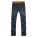 Casual Business Straight Leg Spring Summer Cotton Breathable Basic Long Jeans for Men Casual Business Straight Leg Spring Summer Cotton Breathable Basic Long Jeans for Men
