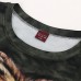 Plus Size Fashion Lion Head 3D Printed T-shirts Men's Loose-fitting Short Sleeve Tops Tees Plus Size Fashion Lion Head 3D Printed T-shirts Men's Loose-fitting Short Sleeve Tops Tees