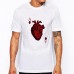 Summer Men's Poker Print T-shirt V-neck Cotton Tees Casual Short Sleeve T-Shirt Summer Men's Poker Print T-shirt V-neck Cotton Tees Casual Short Sleeve T-Shirt