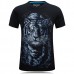 Plus Size Summer Mens 3D Tiger Pattern Printing Causal T-shirt Personality Cotton Short Sleeve Tees Plus Size Summer Mens 3D Tiger Pattern Printing Causal T-shirt Personality Cotton Short Sleeve Tees