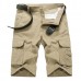 Spring Summer Men's Outdoors Soild Color Causal Shorts Cotton Multi Pockets Soft Shorts Spring Summer Men's Outdoors Soild Color Causal Shorts Cotton Multi Pockets Soft Shorts