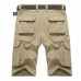 Spring Summer Men's Outdoors Soild Color Causal Shorts Cotton Multi Pockets Soft Shorts Spring Summer Men's Outdoors Soild Color Causal Shorts Cotton Multi Pockets Soft Shorts