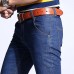 Spring Summer Casual Business Straight Leg Basic Thin Long Jeans for Men Spring Summer Casual Business Straight Leg Basic Thin Long Jeans for Men
