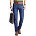 Spring Summer Casual Business Straight Leg Basic Thin Long Jeans for Men Spring Summer Casual Business Straight Leg Basic Thin Long Jeans for Men
