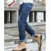 Mens Casual Business Fashion Denim Pants Summer Mid Rise Straight Legs Jeans Mens Casual Business Fashion Denim Pants Summer Mid Rise Straight Legs Jeans