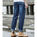 Mens Casual Business Fashion Denim Pants Summer Mid Rise Straight Legs Jeans Mens Casual Business Fashion Denim Pants Summer Mid Rise Straight Legs Jeans