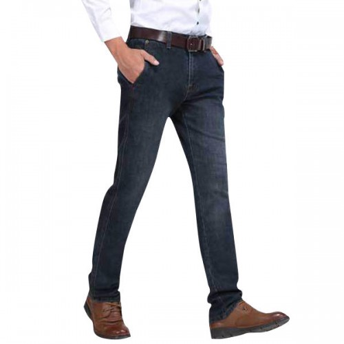 Mens Mid Waist Cotton Straight Legs Outdoor Casual Jeans Solid Color Denim Pants Mens Mid Waist Cotton Straight Legs Outdoor Casual Jeans Solid Color Denim Pants