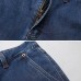 Mens Mid Waist Cotton Straight Legs Outdoor Casual Jeans Solid Color Denim Pants Mens Mid Waist Cotton Straight Legs Outdoor Casual Jeans Solid Color Denim Pants