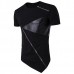 Summer Mens Hip-Hop Hit Color Zipper T-shirt O-neck Short Sleeve Casual Cotton Tops Tees Summer Mens Hip-Hop Hit Color Zipper T-shirt O-neck Short Sleeve Casual Cotton Tops Tees