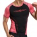 Summer Mens Elastic Training Quick Drying Sport T-shirt Breathable Slim Fitness Jogging Tops Tees Summer Mens Elastic Training Quick Drying Sport T-shirt Breathable Slim Fitness Jogging Tops Tees