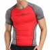 Summer Mens Elastic Training Quick Drying Sport T-shirt Breathable Slim Fitness Jogging Tops Tees Summer Mens Elastic Training Quick Drying Sport T-shirt Breathable Slim Fitness Jogging Tops Tees