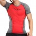 Summer Mens Elastic Training Quick Drying Sport T-shirt Breathable Slim Fitness Jogging Tops Tees Summer Mens Elastic Training Quick Drying Sport T-shirt Breathable Slim Fitness Jogging Tops Tees