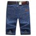 Mens Thin Summer Fashion Mid Rise Denim Shorts Knee Length Casual Jeans Mens Thin Summer Fashion Mid Rise Denim Shorts Knee Length Casual Jeans