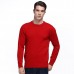 Winter 100% Merino Woolen knitted Sweater Men's Casual Round Neck Long Sleeved Thick Pullover Winter 100% Merino Woolen knitted Sweater Men's Casual Round Neck Long Sleeved Thick Pullover