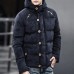 Corduroy Hooded Thick Warm Solid Color Padded Jacket Outwear Parka for Men Corduroy Hooded Thick Warm Solid Color Padded Jacket Outwear Parka for Men