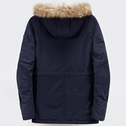 Mens Winter Thick Warm Hooded Loose Casual Outwear Parka Multi Pockets Jacket Mens Winter Thick Warm Hooded Loose Casual Outwear Parka Multi Pockets Jacket