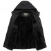 Mens Fleece Thick Warm Big Size Hooded Detachable Outdoor Jacket Winter Coat Mens Fleece Thick Warm Big Size Hooded Detachable Outdoor Jacket Winter Coat
