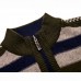 Warm Thick Mink Velvet Striped Pullover Sweaters Fashion Jacquard Semi-high Collar Zipper Pullovers Warm Thick Mink Velvet Striped Pullover Sweaters Fashion Jacquard Semi-high Collar Zipper Pullovers