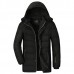 Winter Thick Warm Multi Pockets Zipper Up Padded Jacket Outerwear Parkas for Men Winter Thick Warm Multi Pockets Zipper Up Padded Jacket Outerwear Parkas for Men