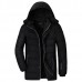 Winter Thick Warm Multi Pockets Zipper Up Padded Jacket Outerwear Parkas for Men Winter Thick Warm Multi Pockets Zipper Up Padded Jacket Outerwear Parkas for Men