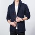 Fall Winter Mens Casual Sweater Coat Knitted Cardigan Large Lapel Long sleeves Tide Sweater Fall Winter Mens Casual Sweater Coat Knitted Cardigan Large Lapel Long sleeves Tide Sweater