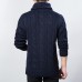 Fall Winter Mens Casual Sweater Coat Knitted Cardigan Large Lapel Long sleeves Tide Sweater Fall Winter Mens Casual Sweater Coat Knitted Cardigan Large Lapel Long sleeves Tide Sweater