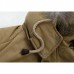 Winter Warm Down Jacket Furry Collar Detachable Hood Zipper Button Multi Pockets Men Parkas Winter Warm Down Jacket Furry Collar Detachable Hood Zipper Button Multi Pockets Men Parkas